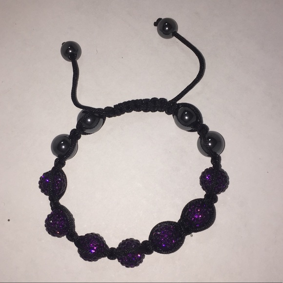 EUC Adjustable Rhinestone Bracelet Set - Picture 2 of 5